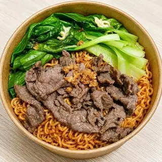 Hình ảnh Mì trộn Indo bò xào