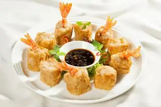 Hình ảnh Tàu hủ ki tôm chiên