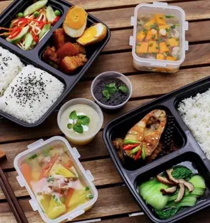 Hình ảnh Suất cơm 4 món mặn - 1 rau - 1 canh