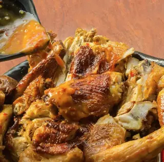 Hình ảnh Gà nướng mật ong nửa con