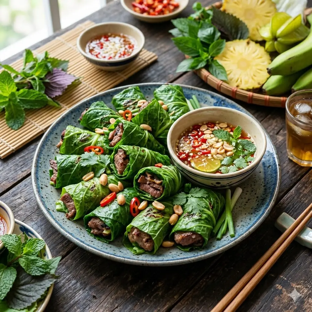 Hình ảnh Bò cuốn cải
