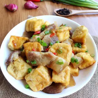 Hình ảnh Cơm thịt kho đậu hũ