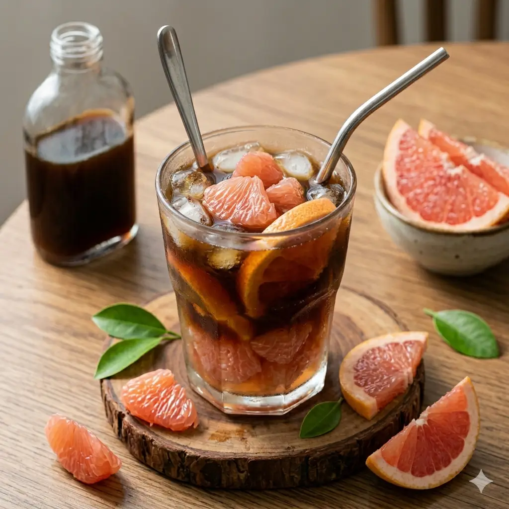 Hình ảnh Cold brew kombucha bưởi