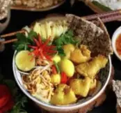Hình ảnh Mì Quảng gà