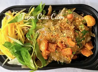 Hình ảnh Bánh tráng phơi sương mỡ hành tóp mỡ
