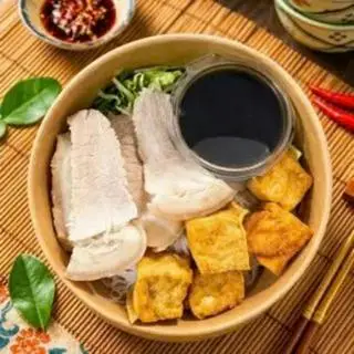 Hình ảnh Bún nước tương đậu thịt
