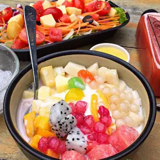 Hình ảnh Sữa chua hoa quả