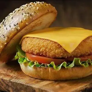 Hình ảnh Burger tôm phô mai