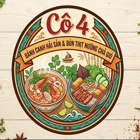 Hình ảnh Cô 4 - Bánh Canh Hải Sản & Bún Thịt Nướng Chả Giò - Hà Chương