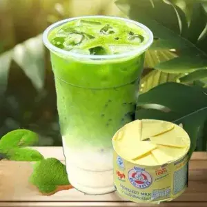 Hình ảnh Matcha sữa gấu
