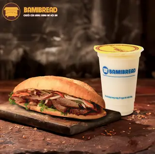 Hình ảnh Combo bánh mì Hội An đặc biệt - sữa đậu Bami