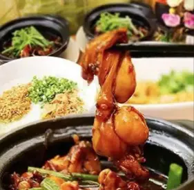 Hình ảnh Cháo ếch 2 con - 1 rau luộc 