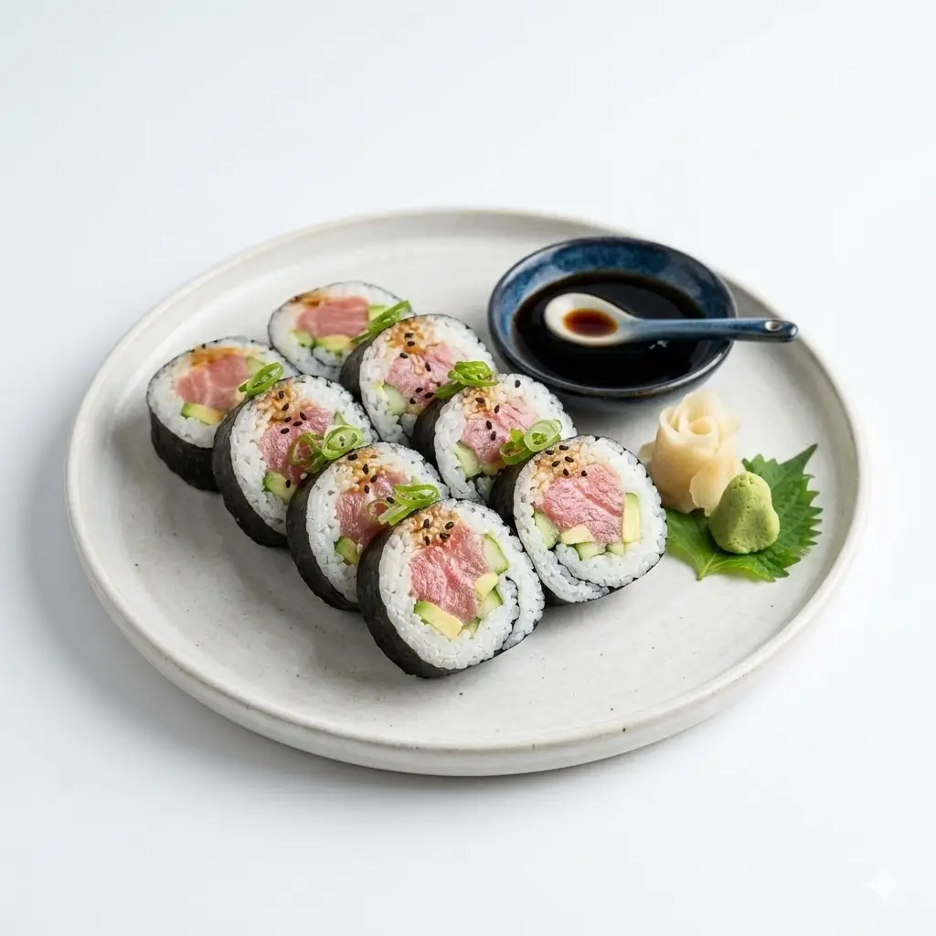 Hình ảnh Kimbap Cuộn Cá Ngừ Mayo 