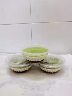 Hình ảnh Rau câu ba màu chén
