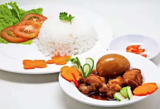 Hình ảnh Cơm thịt kho trứng