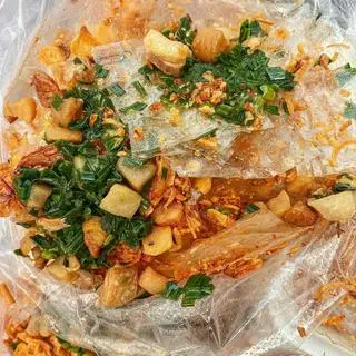 Hình ảnh Bánh tráng dẻo ủ bơ mỡ hành muối ruốc hành phi