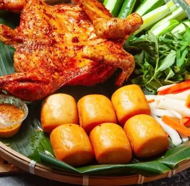 Hình ảnh Gà nướng muối ớt