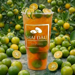 Hình ảnh Hồng trà tắc - ly 700ml