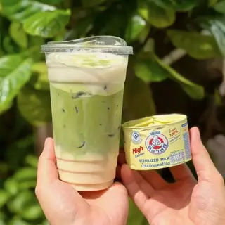 Hình ảnh Matcha sữa gấu