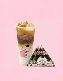 Hình ảnh Combo 2 cơm tam giác - 1 sữa tươi cafe