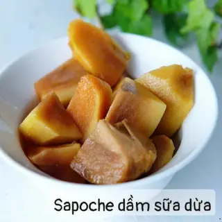 Hình ảnh Sapoche dầm sữa dừa