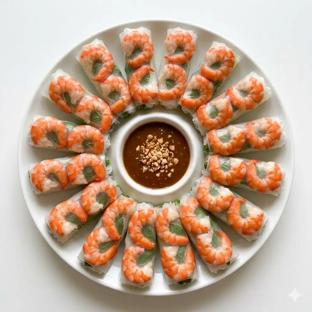 Hình ảnh Combo gỏi cuốn tôm - 3 cuốn