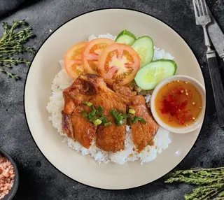 Hình ảnh Cơm tấm sườn miếng