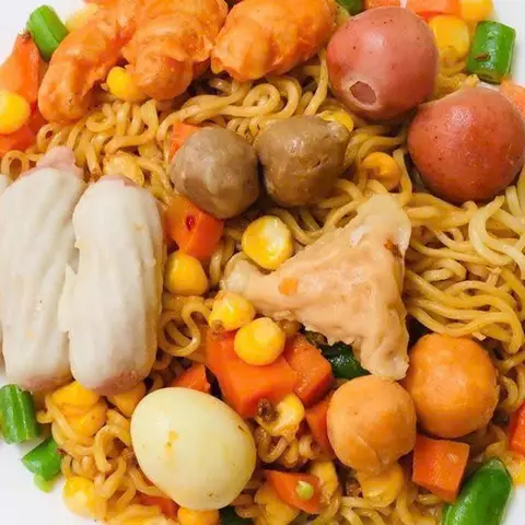 Hình ảnh Mì Trộn Indomie Bông Béo - Đội Cấn