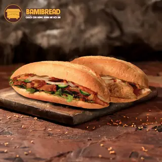 Hình ảnh Combo Bánh mì Gà nướng sả - Bánh mì Pate Trứng