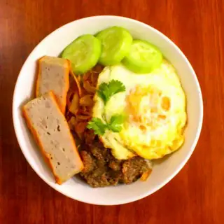 Hình ảnh Xôi pate trứng chả