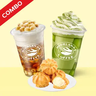 Hình ảnh Combo Trà Chiều Highlands