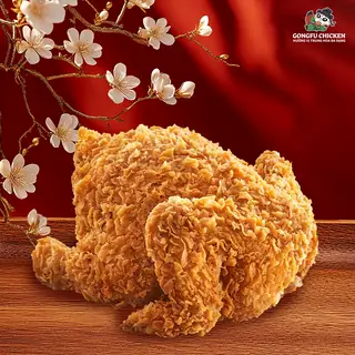 Hình ảnh Combo 2 Gà Xé Hoàng Kim Giòn - Nguyên Con
