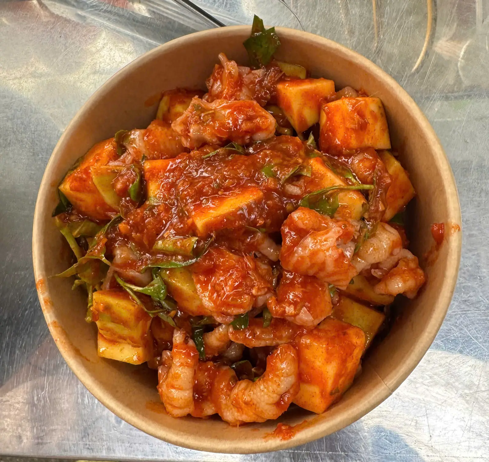 Hình ảnh Chân gà rút xương sốt thái (Phần nhỏ)