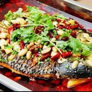Hình ảnh Cá nướng Trùng Khánh - 重庆烤鱼