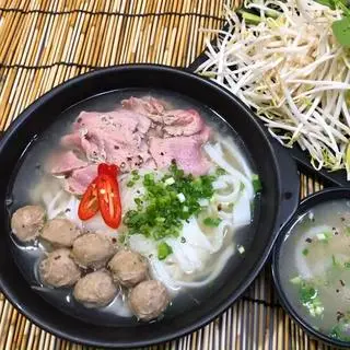 Hình ảnh Phở tái - bò viên