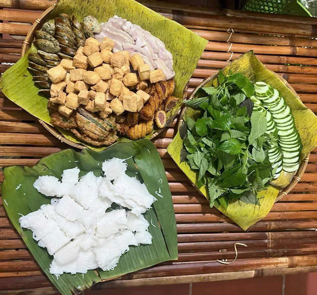Hình ảnh Bún đậu tá lả - combo 5 người
