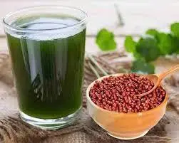 Hình ảnh Rau má đậu đỏ - ly khổng lồ