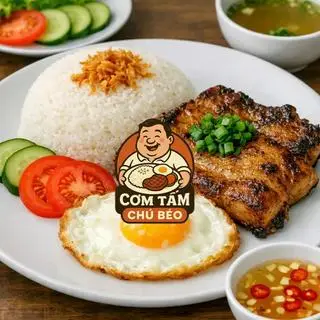 Hình ảnh Cơm tấm sườn trứng