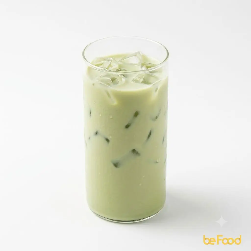 Hình ảnh Trà sữa bạc hà - mint milk tea