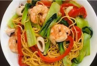Hình ảnh Mì xào hải sản