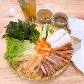 Hình ảnh Nem nướng Nha Trang - trà tắc
