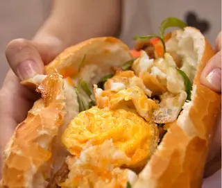 Hình ảnh Bánh mỳ trứng