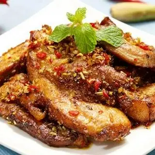 Hình ảnh Ba rọi muối sả chiên