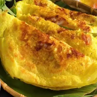 Hình ảnh Bánh Xèo Miền Trung Rau Rừng (Bánh lớn)