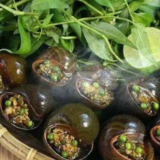 Hình ảnh Ốc hấp tiêu - dầu hào