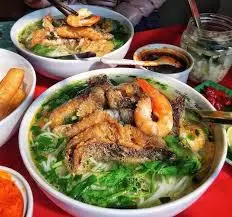 Hình ảnh Bún cá đầy đủ