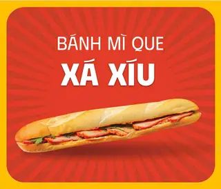 Hình ảnh Bánh mì que xá xíu