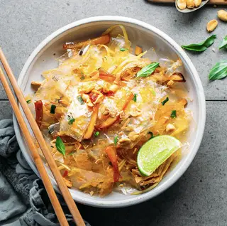 Hình ảnh Trộn dẻo phơi sương chay