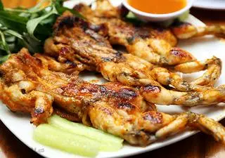 Hình ảnh Ếch nướng muối ớt