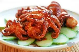 Hình ảnh Bạch tuộc nướng sa tế